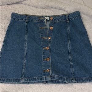 Jean skirt
